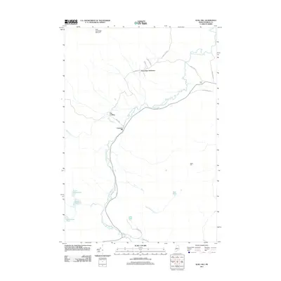 2011 Map of Quill Hill, 2011 Print