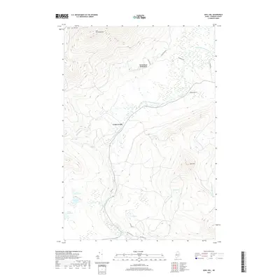 2018 Map of Quill Hill, 2018 Print