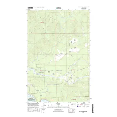 2017 Map of Quillayute Prairie, 2017 Print