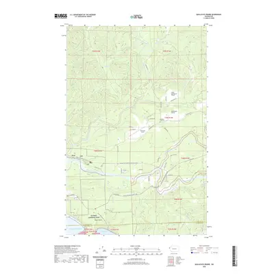 2020 Map of Quillayute Prairie, 2020 Print