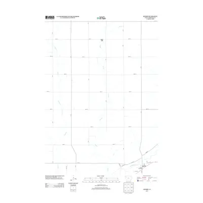 2013 Map of Quimby, 2013 Print
