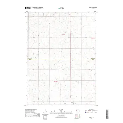 2018 Map of Quimby SE, 2018 Print