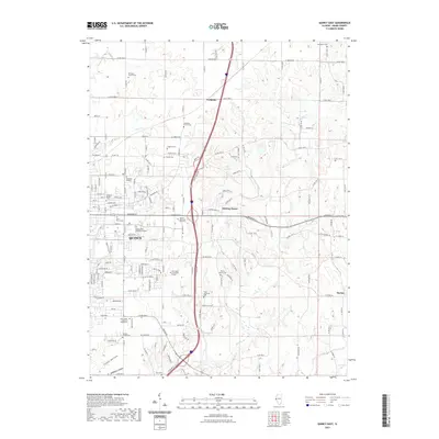 2021 Map of Quincy East, 2021 Print