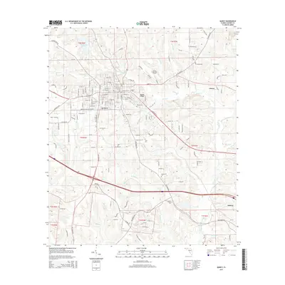 2015 Map of Quincy, 2015 Print