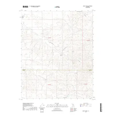 2018 Map of Quincy School, 2018 Print