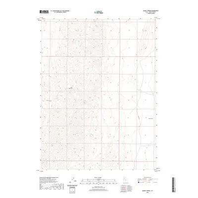 2020 Map of Quincy Spring, 2020 Print