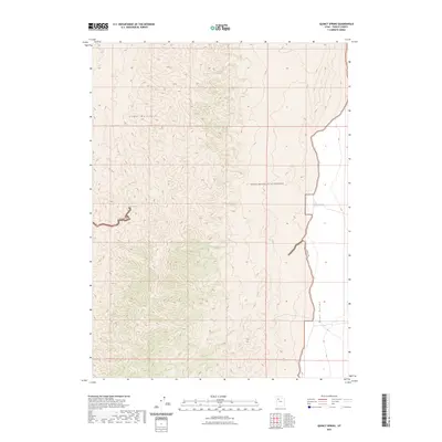 2023 Map of Quincy Spring, 2023 Print