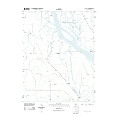 2012 Map of Quincy SW, 2012 Print