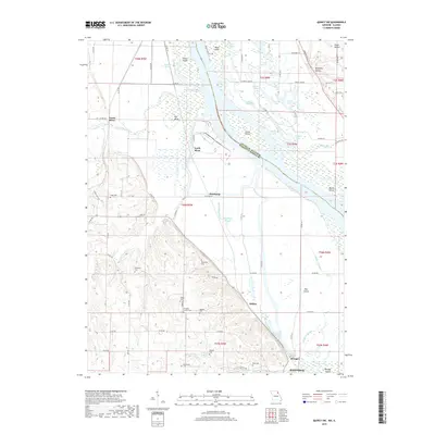 2017 Map of Quincy SW, 2017 Print