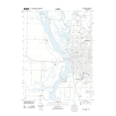 2012 Map of Quincy West, 2012 Print