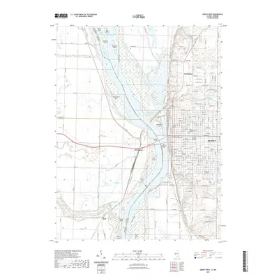 2021 Map of Quincy West, 2021 Print