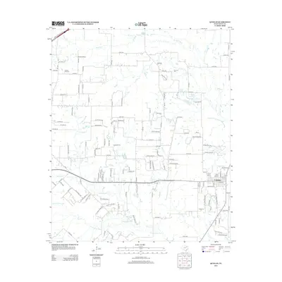 2012 Map of Quinlan, 2012 Print