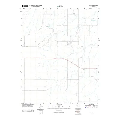 2010 Map of Quinlan, 2010 Print