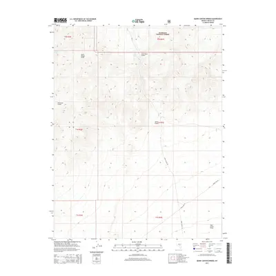 2015 Map of Quinn Canyon Springs, 2015 Print