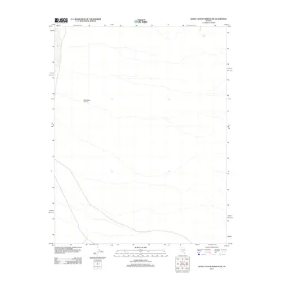 2012 Map of Quinn Canyon Springs NW, 2012 Print