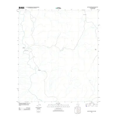 2012 Map of Quinn Creek, 2012 Print