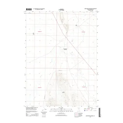 2015 Map of Quinn River Crossing, 2015 Print