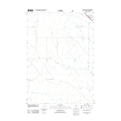 2012 Map of Quinn Table NE, 2012 Print