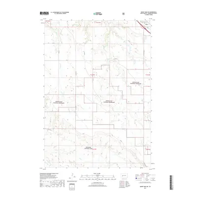 2017 Map of Quinn Table NE, 2017 Print