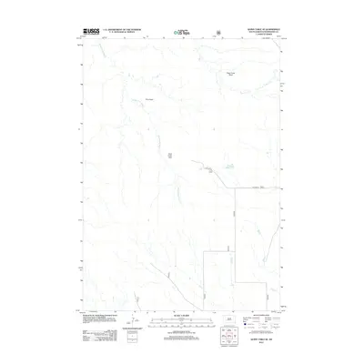 2012 Map of Quinn Table SE, 2012 Print