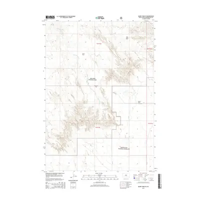 2015 Map of Quinn Table SE, 2015 Print