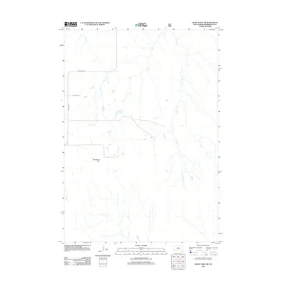 2012 Map of Quinn Table SW, 2012 Print