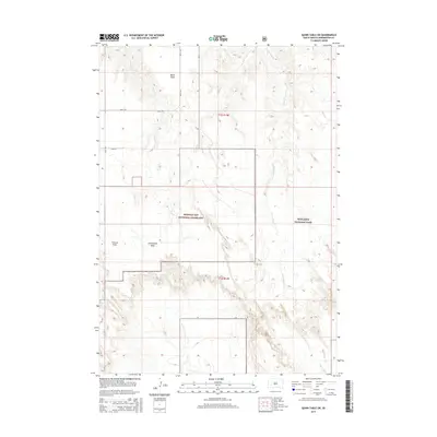 2015 Map of Quinn Table SW, 2015 Print