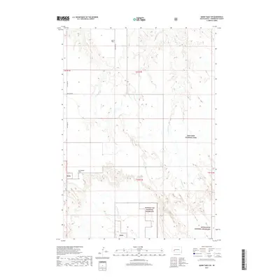 2017 Map of Quinn Table SW, 2017 Print
