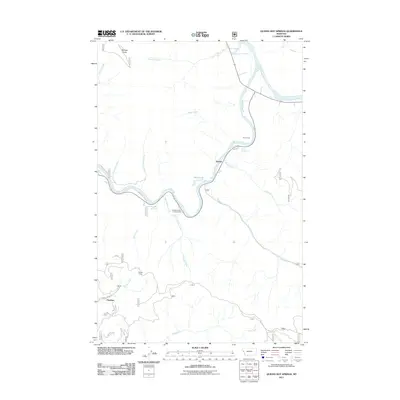 2011 Map of Quinns Hot Springs, 2011 Print