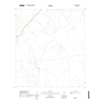 2019 Map of Quintana, 2019 Print