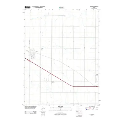 2009 Map of Quinter, 2009 Print