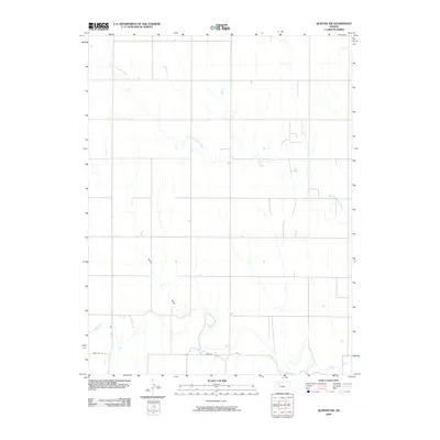 2009 Map of Quinter NW, 2009 Print