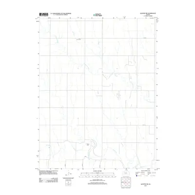 2012 Map of Quinter NW, 2012 Print