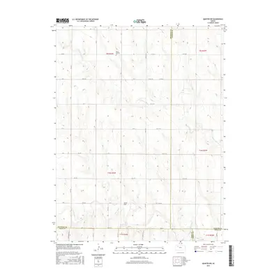 2015 Map of Quinter NW, 2015 Print