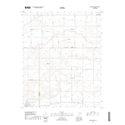 2018 Map of Quinton North, 2018 Print
