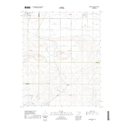 2018 Map of Quinton South, 2018 Print