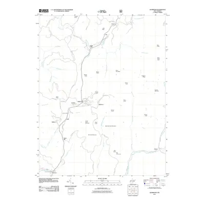 2011 Map of Quinwood, 2011 Print