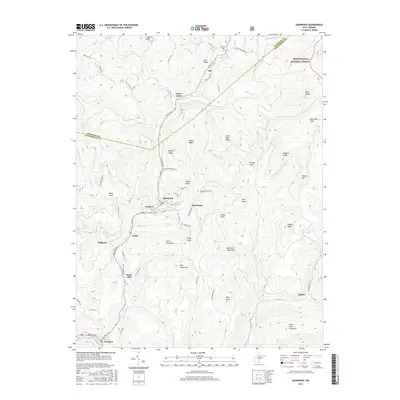 2016 Map of Quinwood, 2016 Print