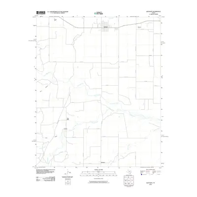 2010 Map of Quitaque, 2010 Print