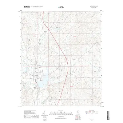 2020 Map of Quitman, 2020 Print
