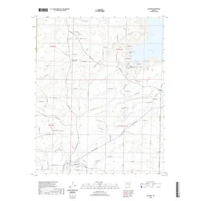 2020 Map of Quitman, 2020 Print