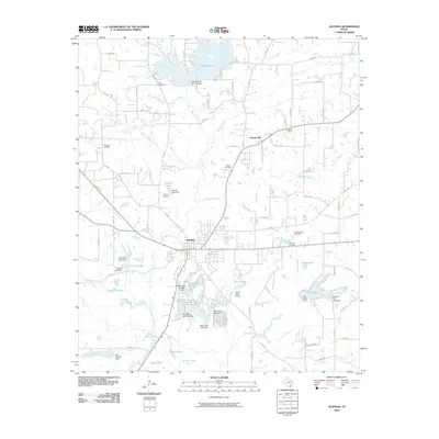 2010 Map of Quitman, 2010 Print