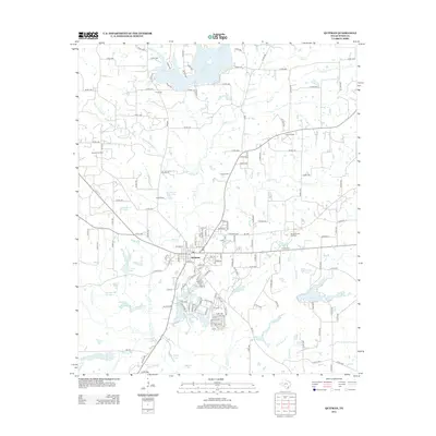 2012 Map of Quitman, 2012 Print