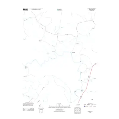 2013 Map of Quitsna, 2013 Print