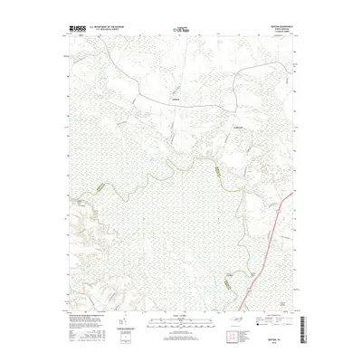 2016 Map of Quitsna, 2016 Print
