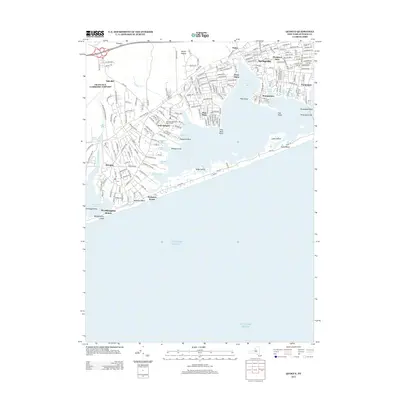 2013 Map of Quogue, 2013 Print