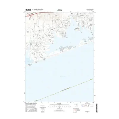 2016 Map of Quogue, 2016 Print