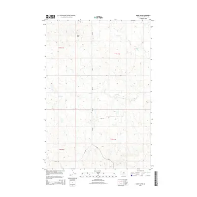 2015 Map of Rabbit Butte, 2015 Print