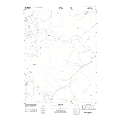 2011 Map of Rabbit Ears Peak, 2011 Print