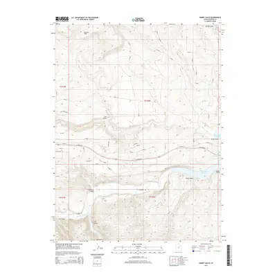 2014 Map of Rabbit Gulch, 2014 Print